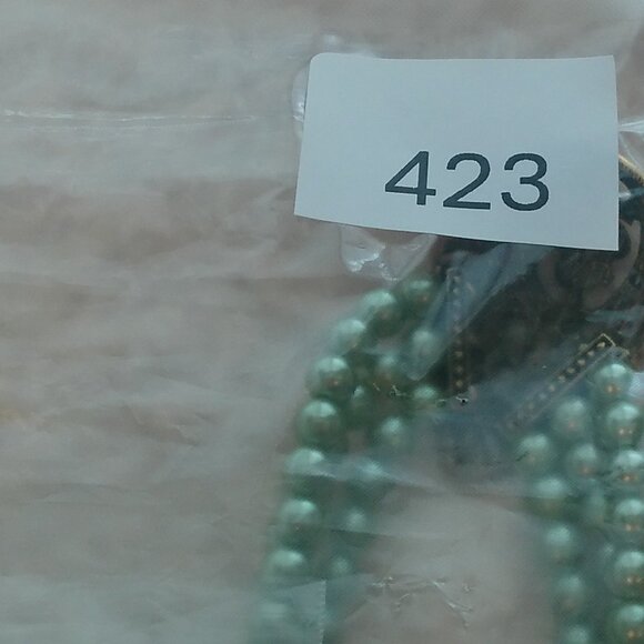 HEIDI DAUS TIERED TAPESTRY NECKLACE EARRINGS RING - Picture 13 of 13